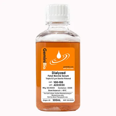 Dialyzed, Fetal Bovine Serum, FBS